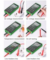 Multimetro digital recargable tactil BAKU BA-8233 PRO