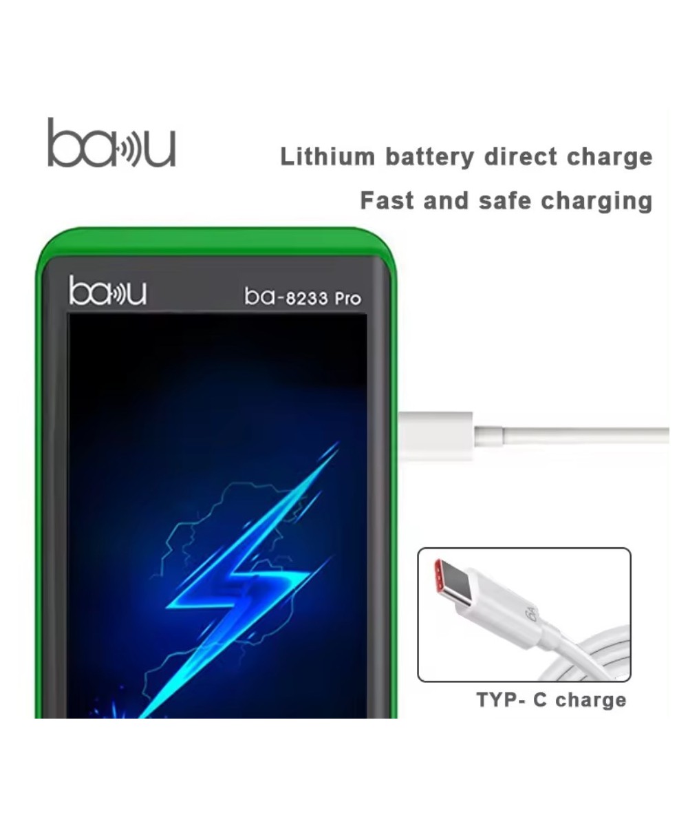 Multimetro digital recargable tactil BAKU BA-8233 PRO