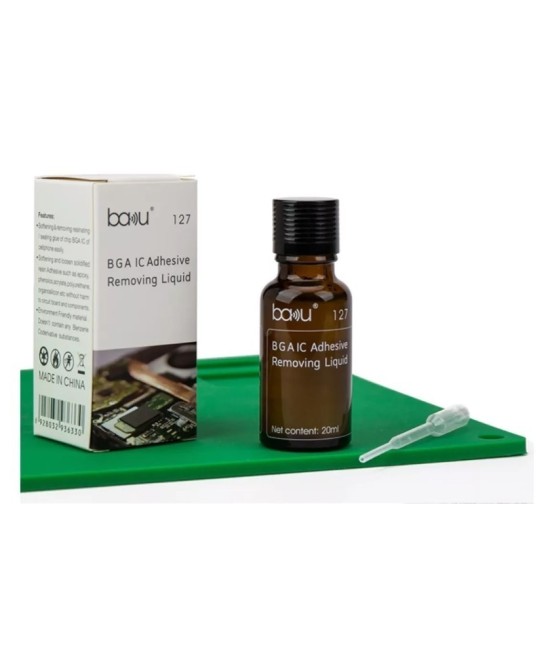 Removedor liquido de pegamento para IC BGA BAKU BA-127 20ML