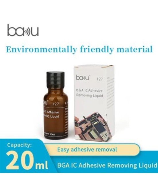 Removedor liquido de pegamento para IC BGA BAKU BA-127 20ML