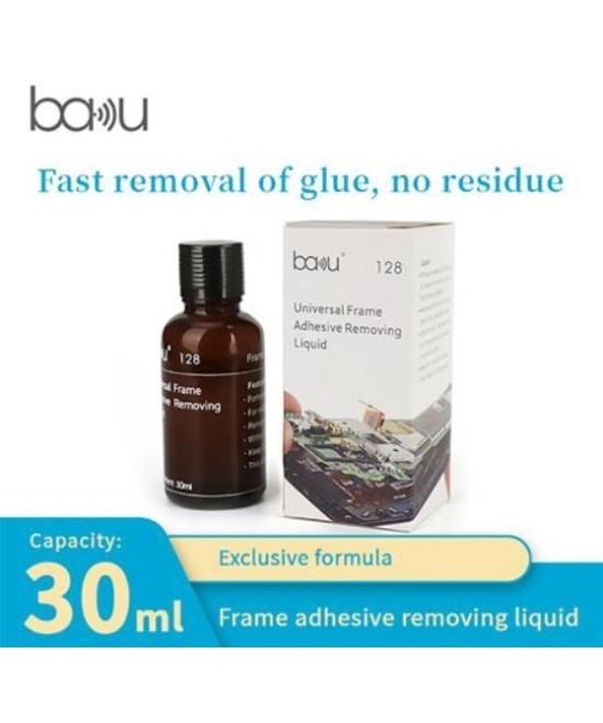 Removedor liquido de pegamento para marcos BAKU BA-128 30ML