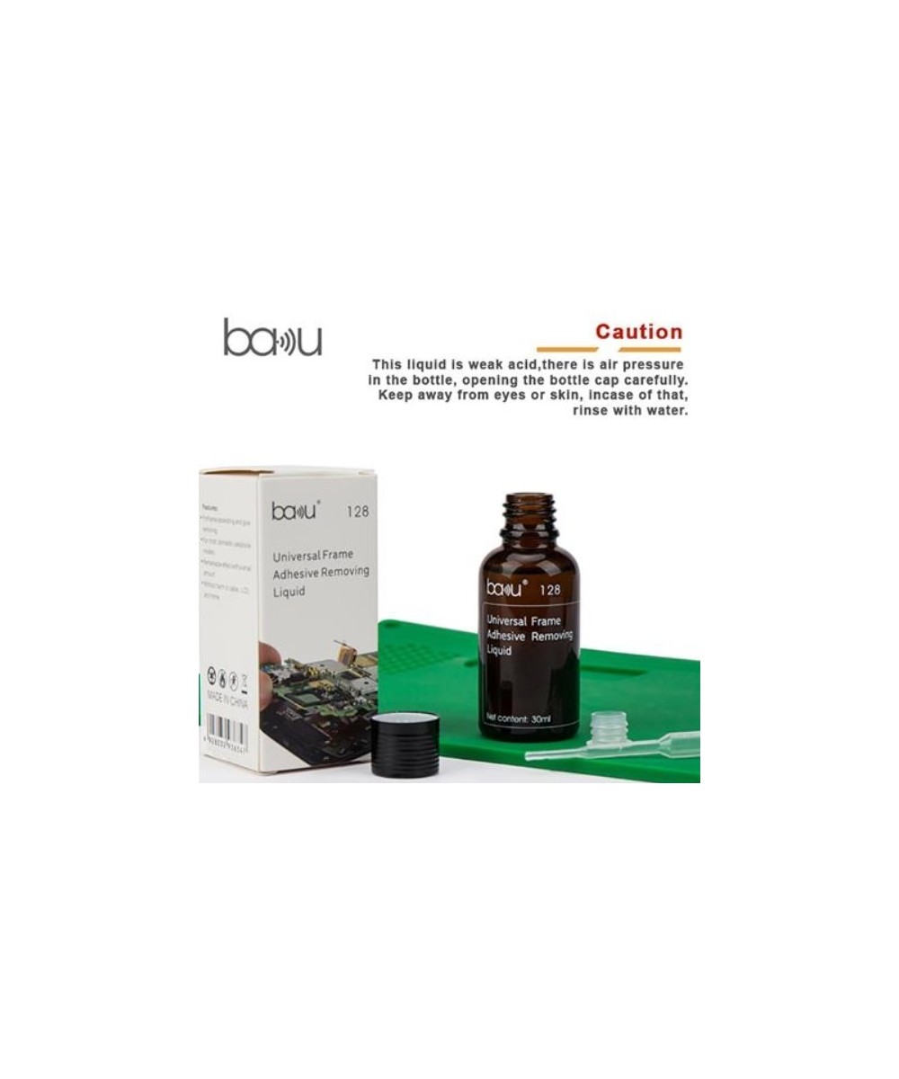 Removedor liquido de pegamento para marcos BAKU BA-128 30ML