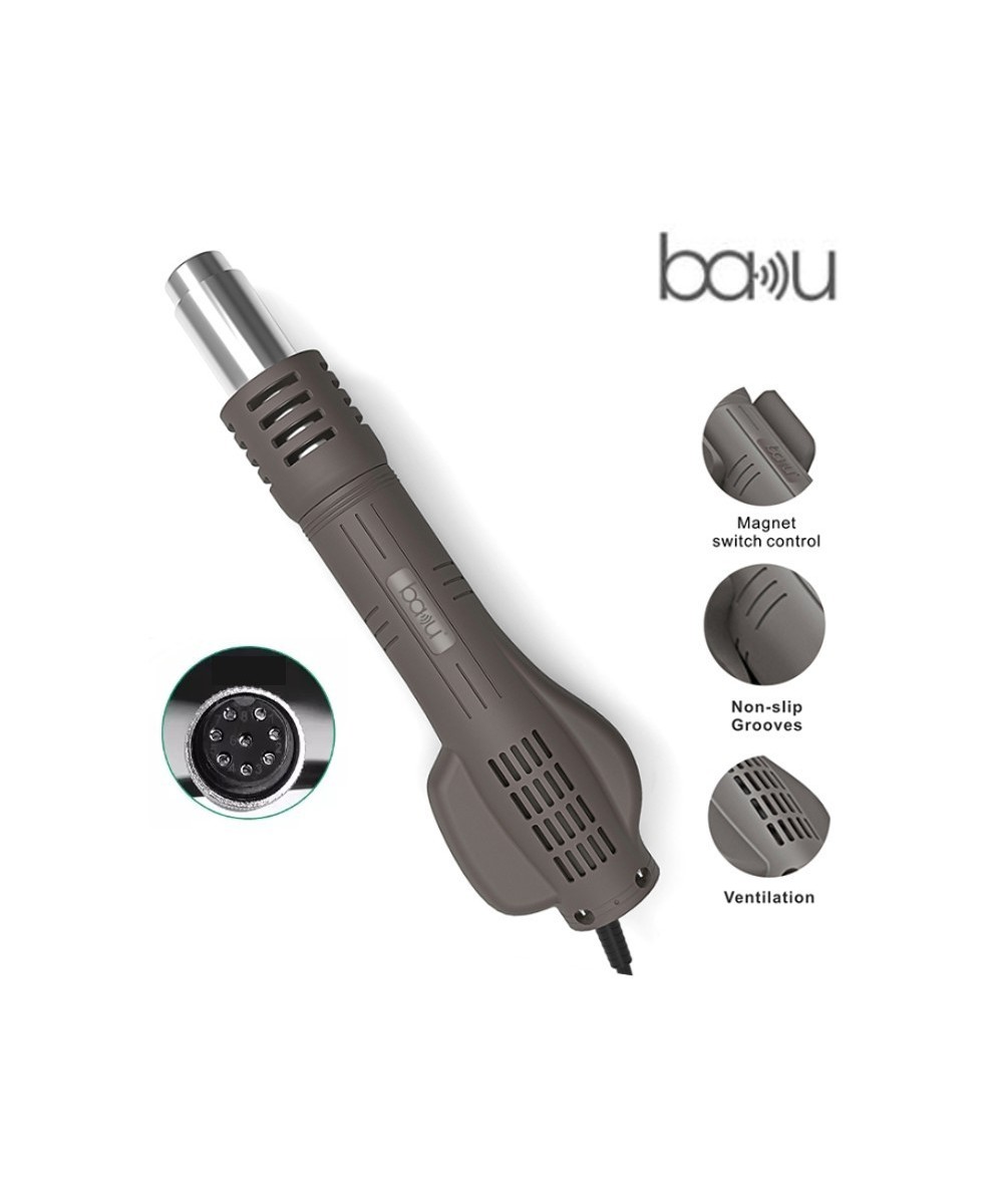 Pistola de aire de repuesto para estacion de calor 2 en 1 BAKU BA-909D