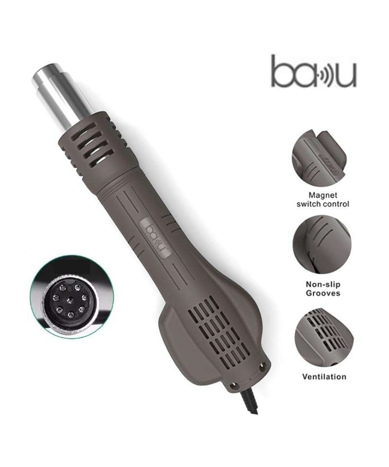 Pistola de aire de repuesto para estacion de calor 2 en 1 BAKU BA-909D