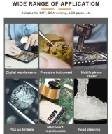 Pinza de acero inoxidable BAKU BA 7sa-14