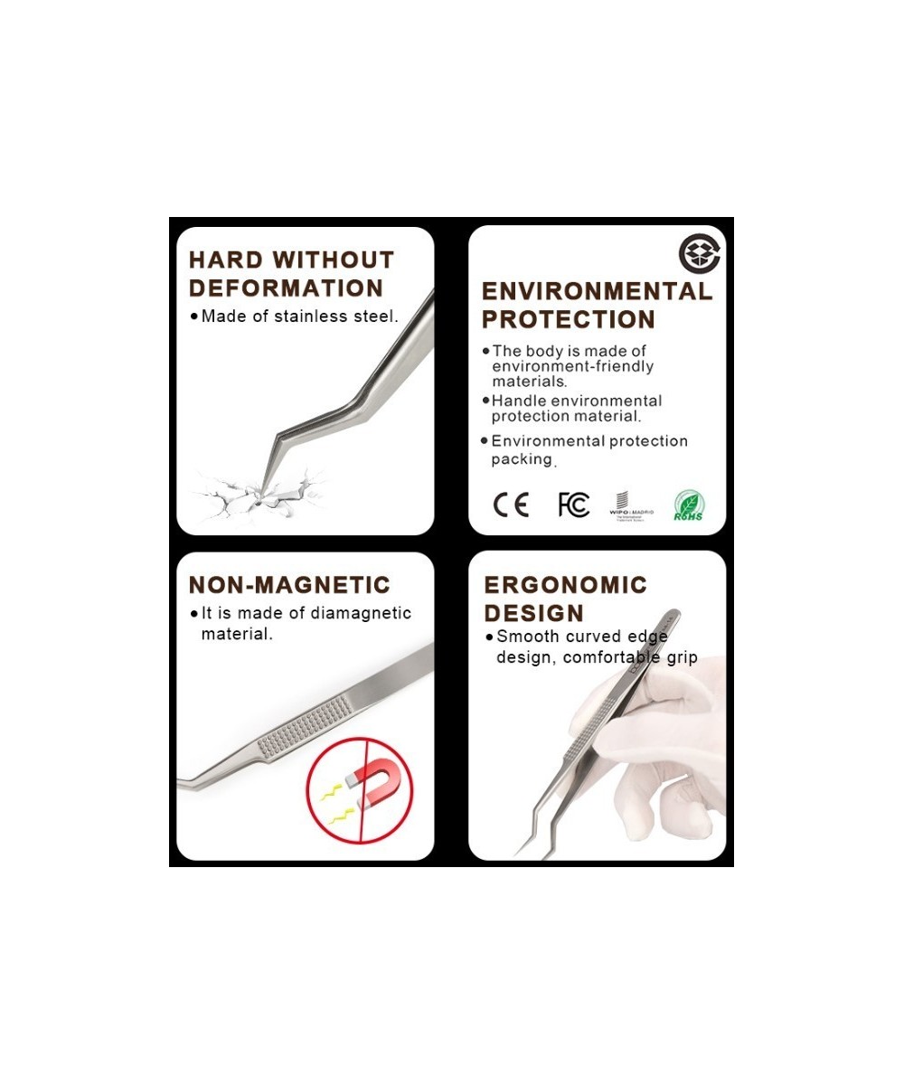 Pinza de acero inoxidable BAKU BA 7sa-14