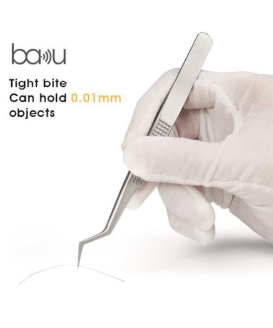 Pinza de acero inoxidable BAKU BA 7sa-14