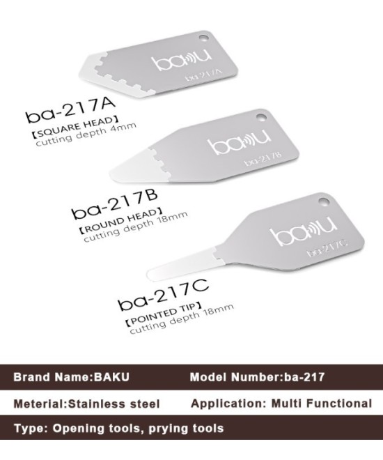 Herramienta de apertura BAKU BA-217 (3U)
