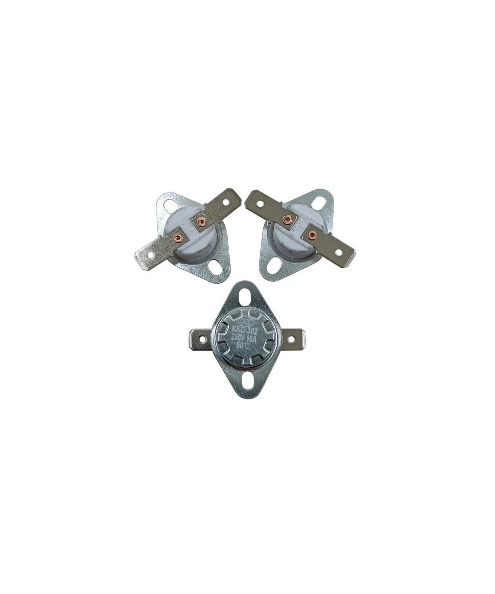 Termostato ceramico KSD302 NC 16A 40°C - 145°C /