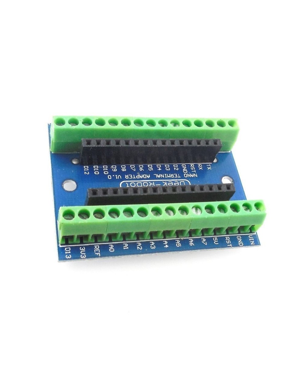 Shield adaptador para arduino nano
