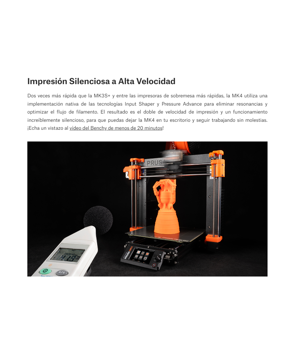 Impresora 3D PRUSA MK4