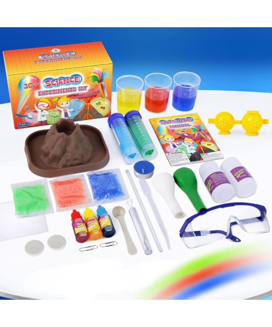 Kit de Ciencia STEM para niños 30 Experimentos Educativos