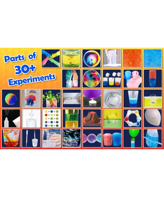 Kit de Ciencia STEM para niños 30 Experimentos Educativos