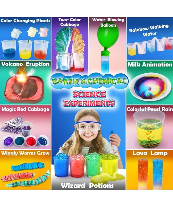 Kit de Ciencia STEM para niños 30 Experimentos Educativos