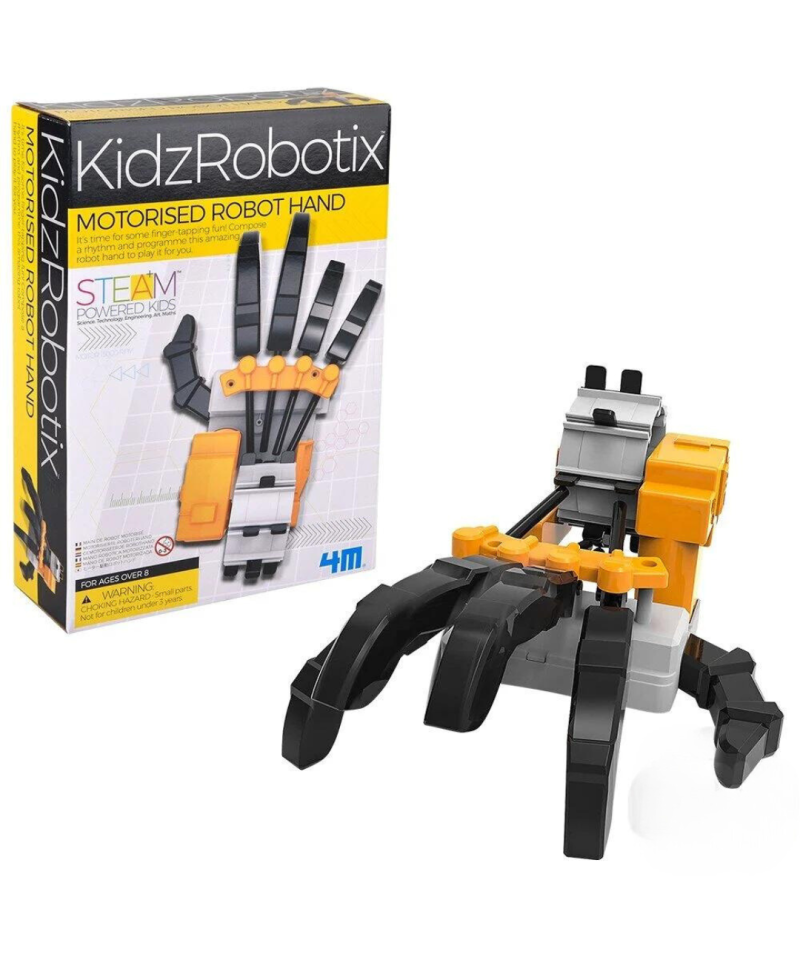 Experimento mano robotica STEM