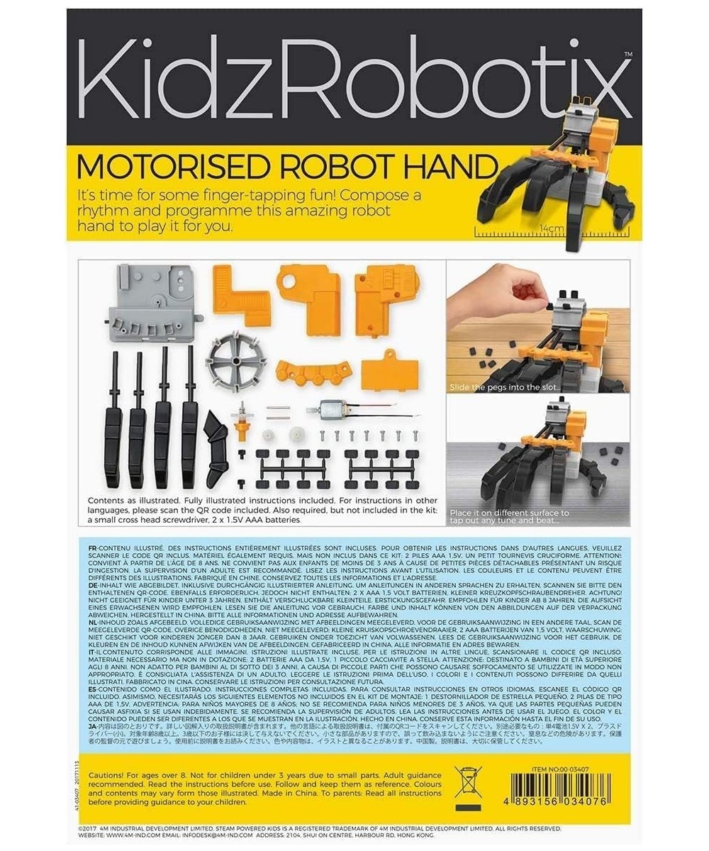 Experimento mano robotica STEM