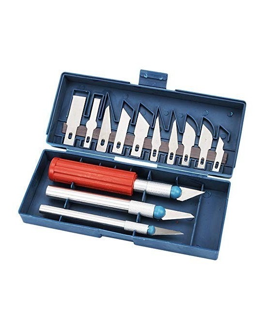 Juego de cuchillas de precisión de 13 piezas