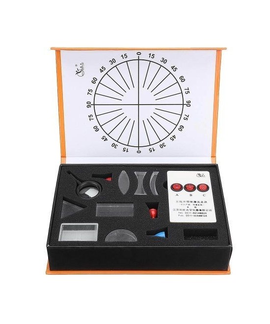 Caja de Experimentos opticos de Fisica para Principiantes