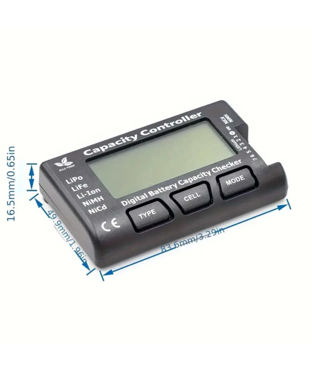 CellMeter-7 Comprobador Digital de Capacidad de Bateria
