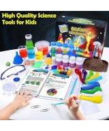 kit de 60 experimentos científicos para niños STEM