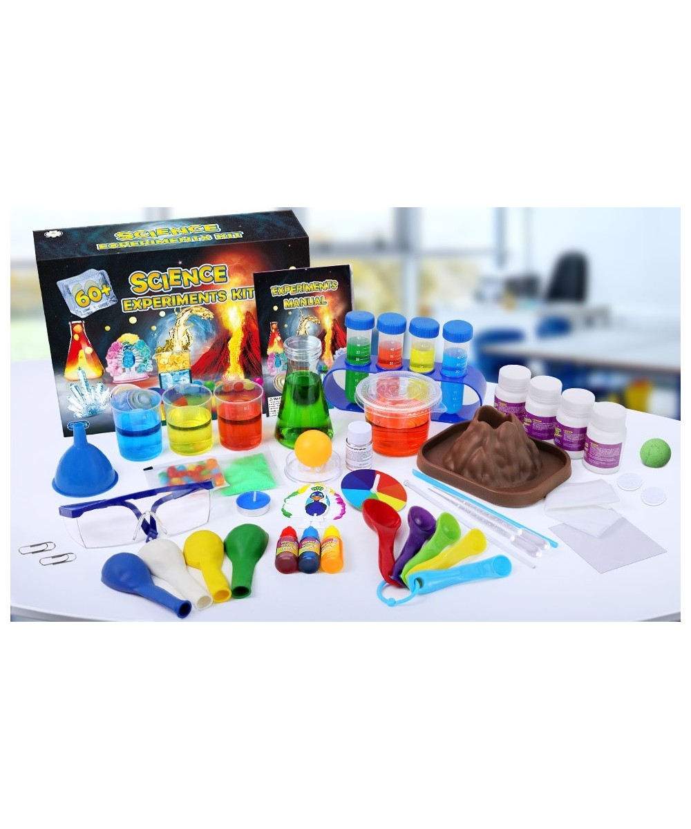 kit de 60 experimentos científicos para niños STEM