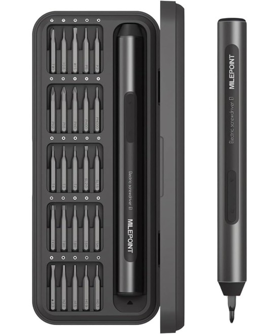 Destornillador Electrico Recargable de Precisión 25 en 1