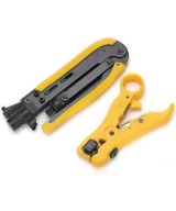 Kit de crimpadora de cables coaxiales