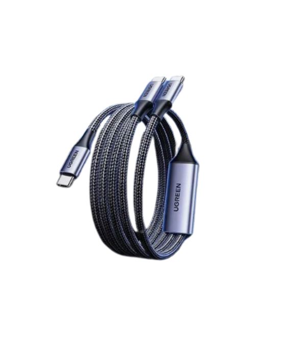 Cable USB Tipo-C a USB C 2 puertos UGREEN