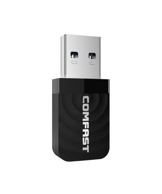 Adaptador WiFi Mini USB de Doble Banda 1300 Mbps COMFAST CF-812AC