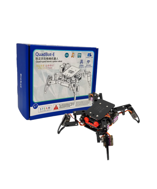 Kit de Robot araña cuadrupedo bionico