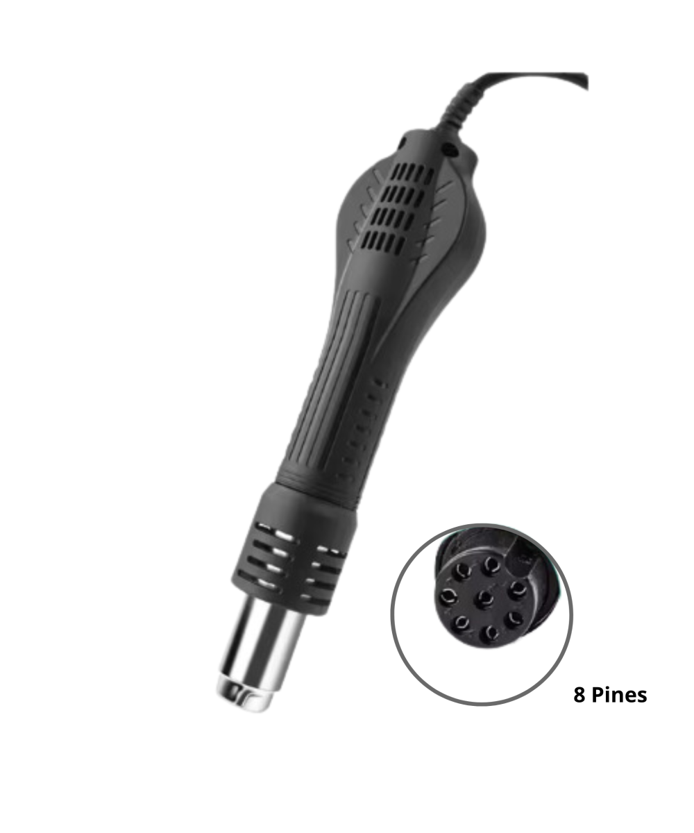 Pistola de aire de repuesto para estación de calor 878D 8858