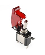 Interruptor de Palanca On - Off con luz rojo 12V 20A (2 posiciones)