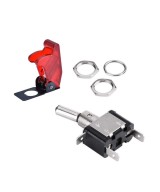 Interruptor de Palanca On - Off con luz rojo 12V 20A (2 posiciones)