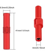 Acoplador Banana hembra - hembra 4mm
