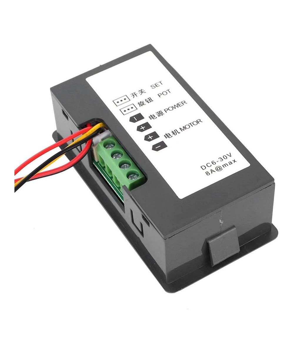 Controlador de velocidad motor PWM con pantalla 6/12/24V