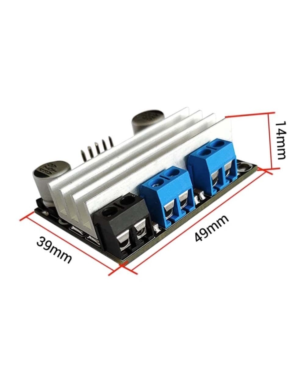 Modulo controlador de motor doble canal 3-18V 10A