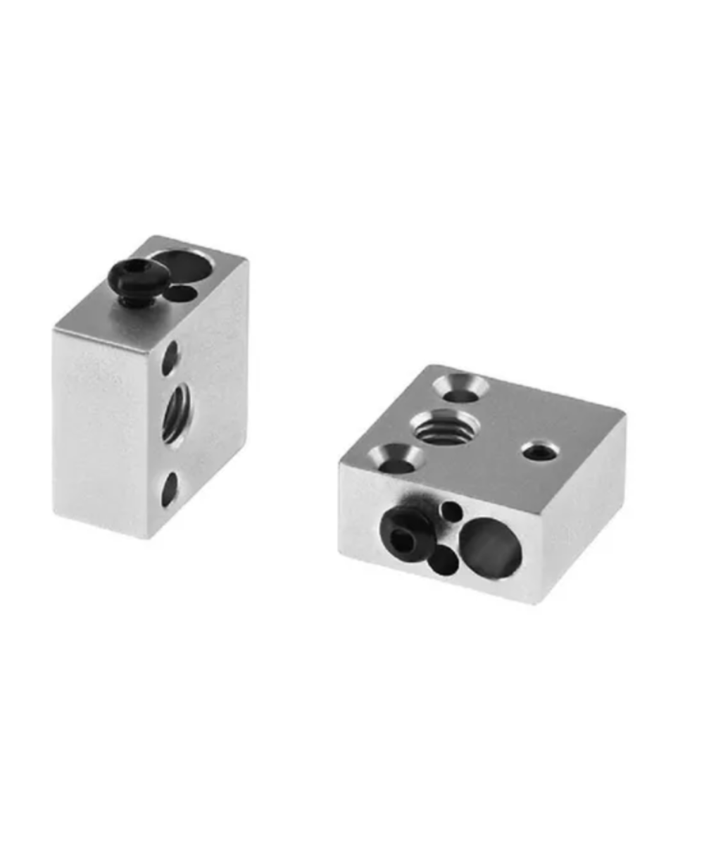 Bloque de aluminio para impresora 3D CR10 20x20x10mm