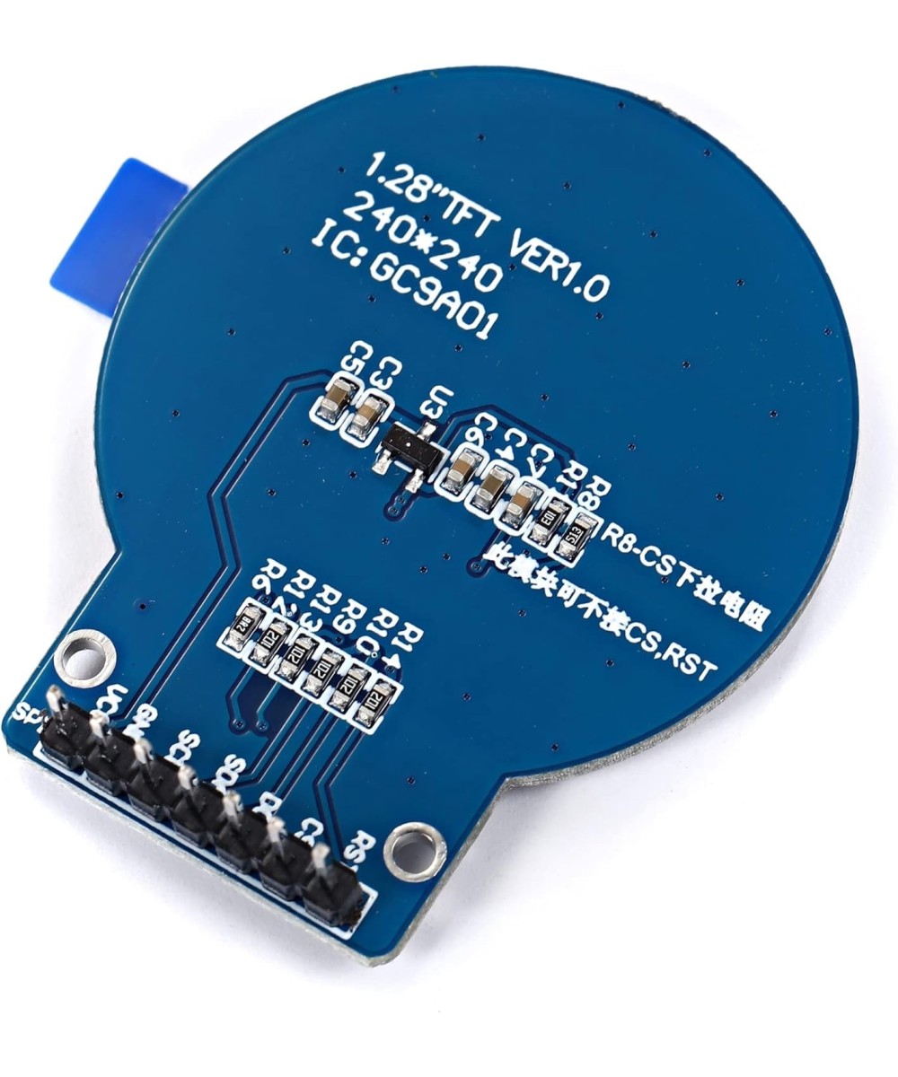 Pantalla TFT LCD circular de 1.28 pulgadas GC9A01