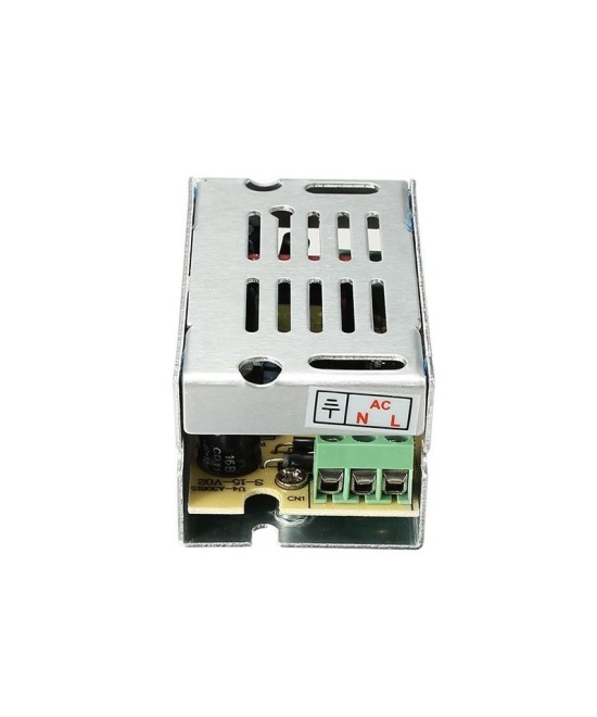 Fuente de energia conmutada 5V 2A - 5A 10W- 25W metalica cuadrada