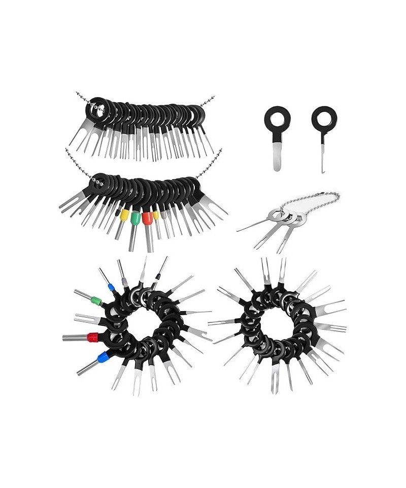 Kit de extraccion de terminales de cables 77 piezas