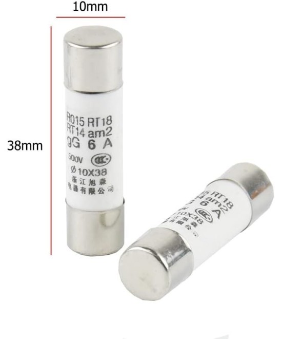 Fusible ceramico 10*38mm 2A-32A