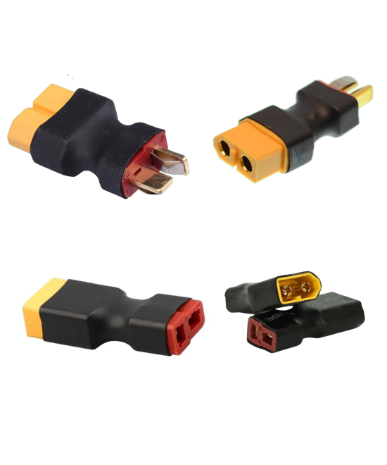 Conector XT60 Hembra / macho a conector T