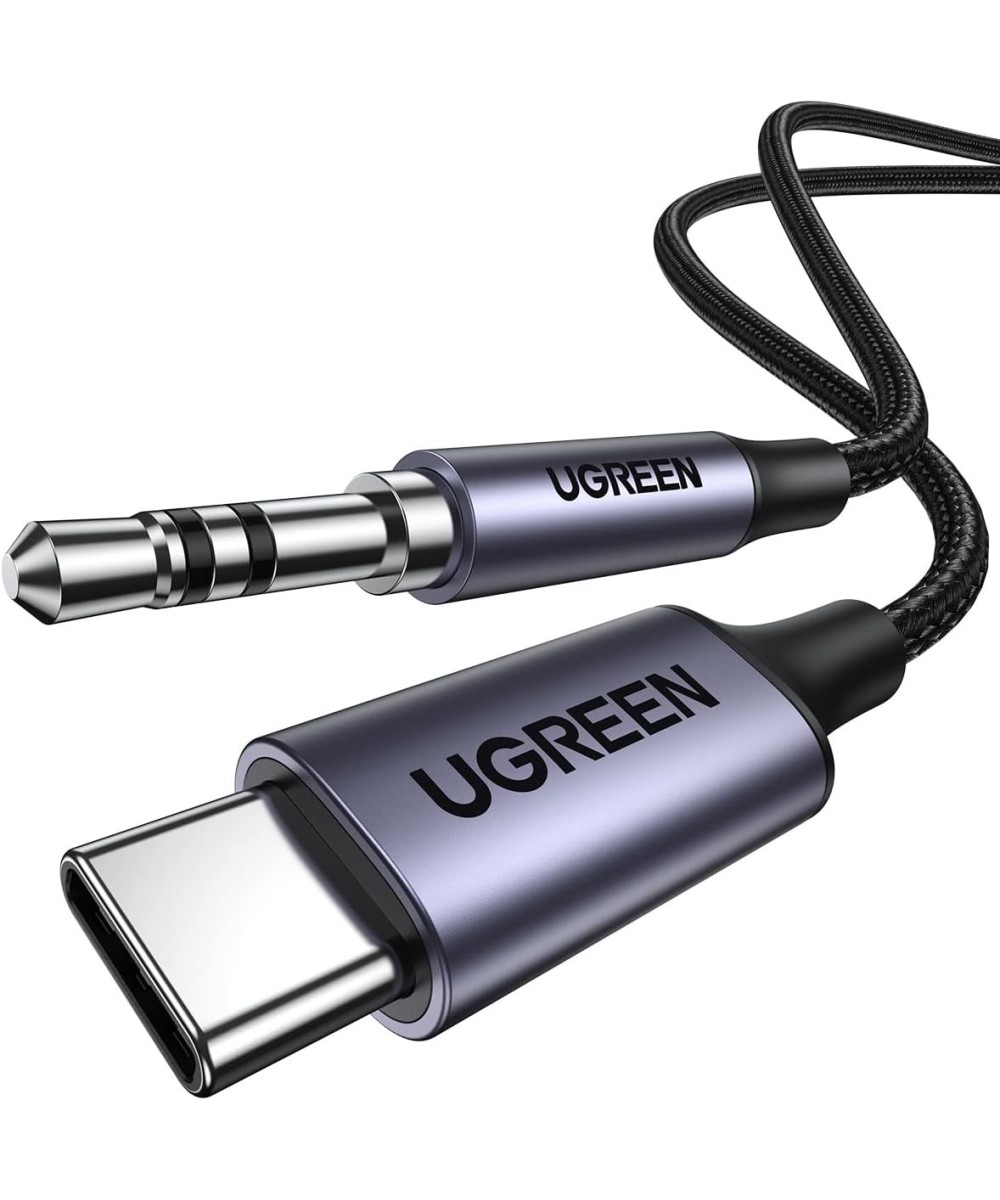 adaptador 3.5mm a USBC 30633 UGREEN