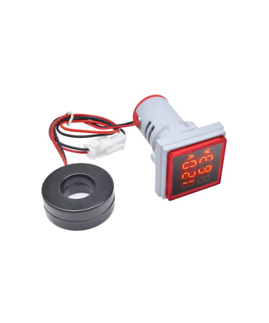 Mini indicador de voltaje y amperaje AC50-500V 0-100A