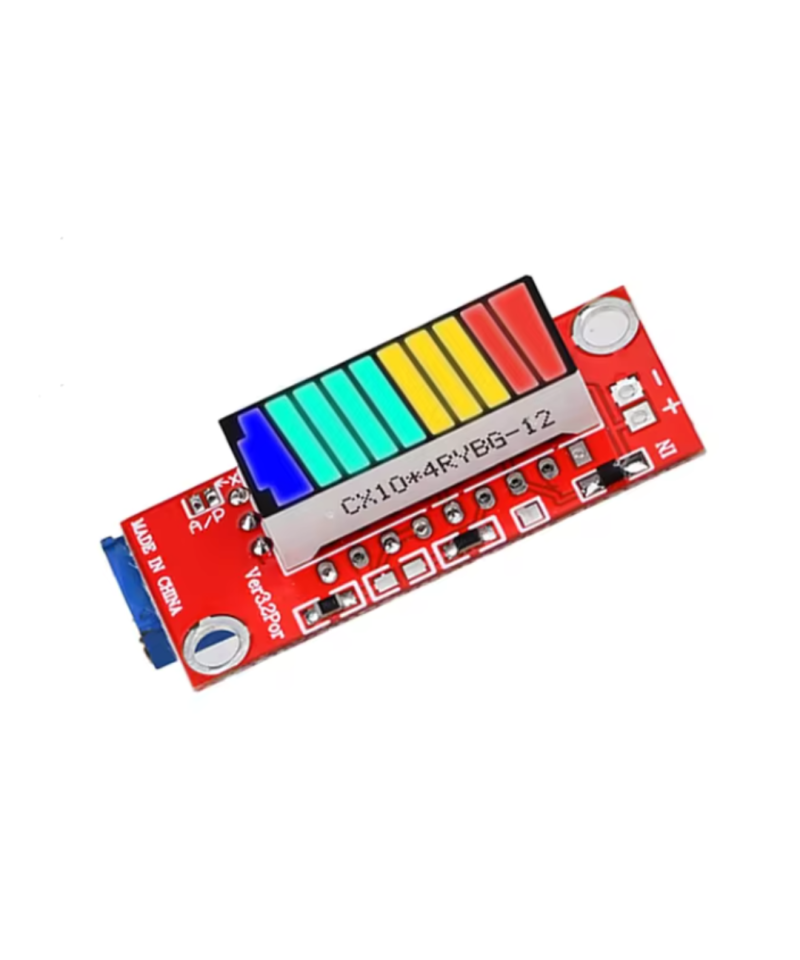 Modulo Indicador de Capacidad de Batería de 4 Colores