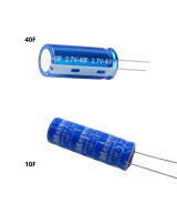 Super capacitor electrolitico 2.7V 10F y 40F