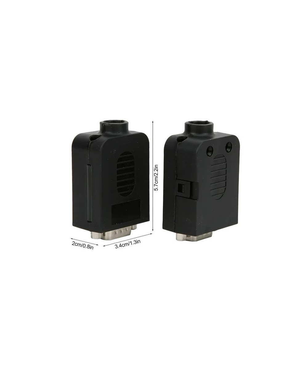 Conector DB9 macho con tornillos