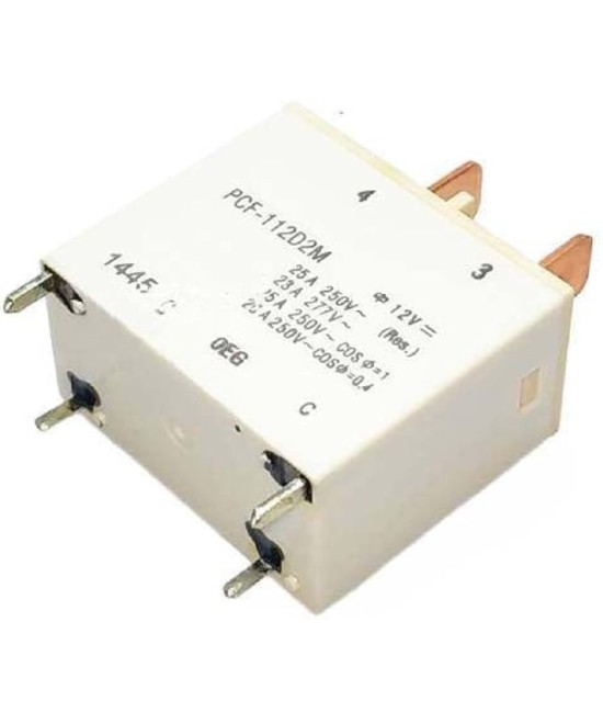 Rele de potencia PCF-112D2M 12V DC 25A