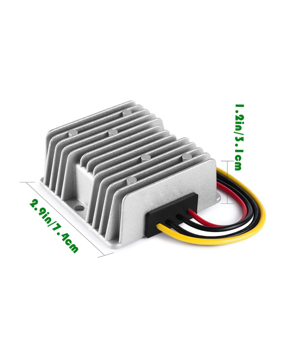 Regulador de Voltaje descendente 24 a 12V DC 20A 240W con disipacion