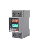 Monitor y protector monofasico 2P / trifasico 4P 63A 220V AC bajo y alto voltaje / amperaje